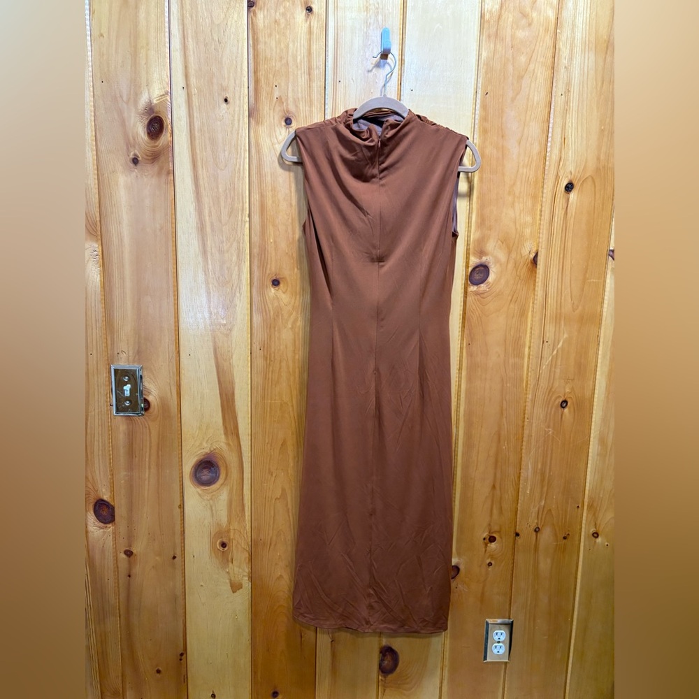 Alexia Admor Backless Brown Dress